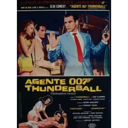 James Bond Thunderball Italian fotobusta movie poster set - illustraction Gallery