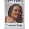 Canadian Pacific Air South Pacific vintage 1965 travel poster - illustraction Gallery