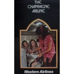 Western Airlines The Champagne Airline (1976)