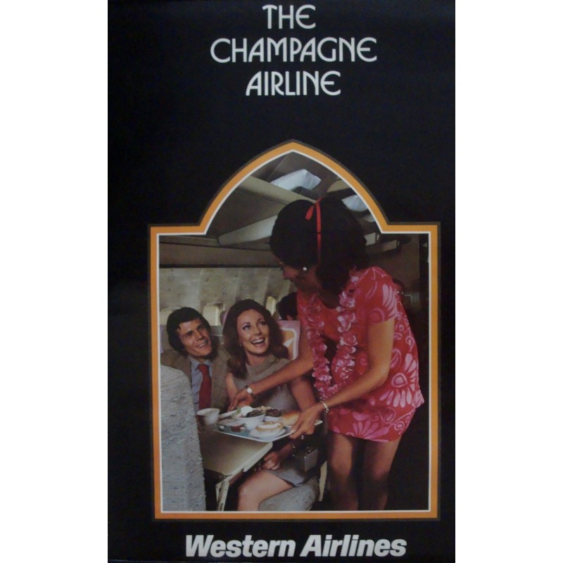 Western Airlines The Champagne Airline (1976)