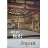 BOAC Japan vintage 1965 Airlines travel poster - Illustraction Gallery