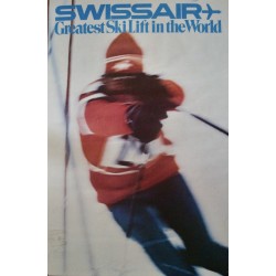 Swissair World's Greatest Ski Lift (1971 style B)