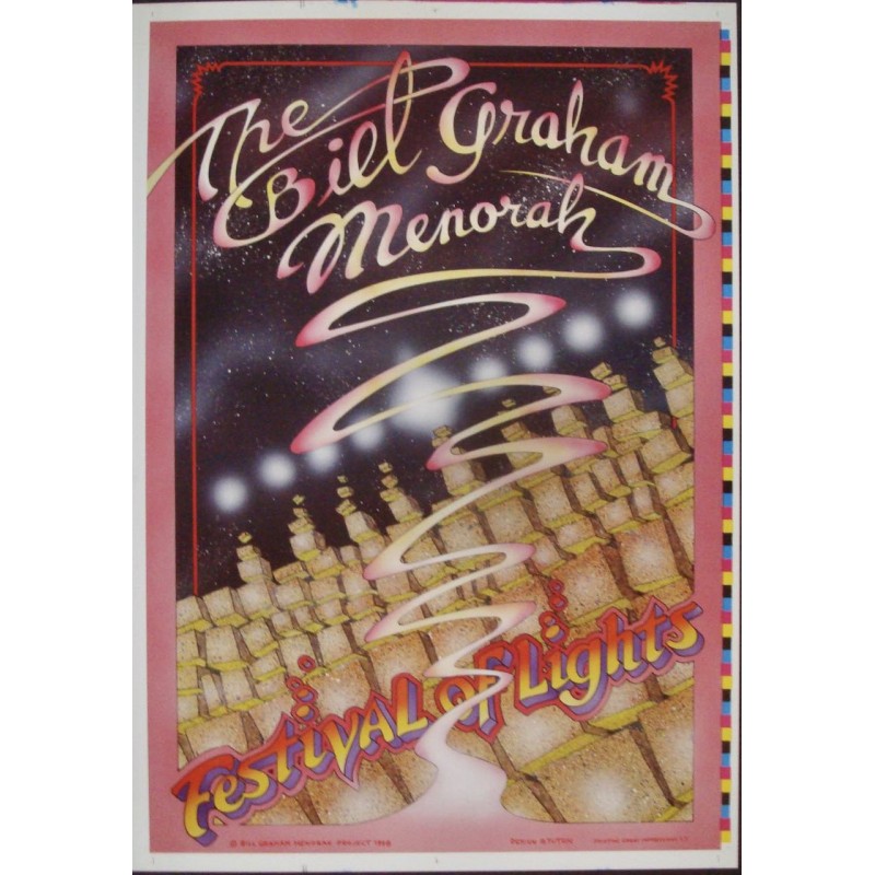 Bill Graham Menorah Festival Of Lights: San Francisco 1988
