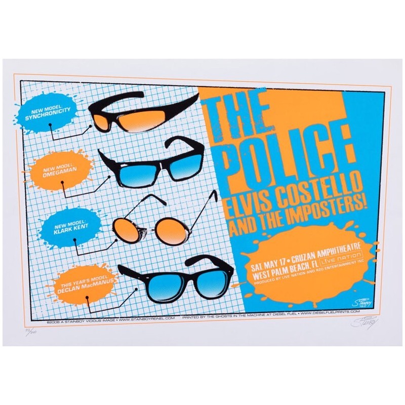 Police and Elvis Costello: West Palm Beach 2018