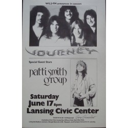 Journey and Patti Smith: Lansing 1978