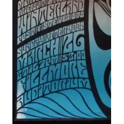 Moby Grape Fillmore West BG 56 concert poster - illustraction Gallery