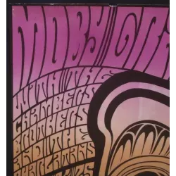 Moby Grape Fillmore West BG 56 concert poster - illustraction Gallery
