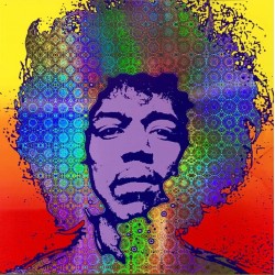 Jimi Hendrix: Rainbow (Holofoil 18)