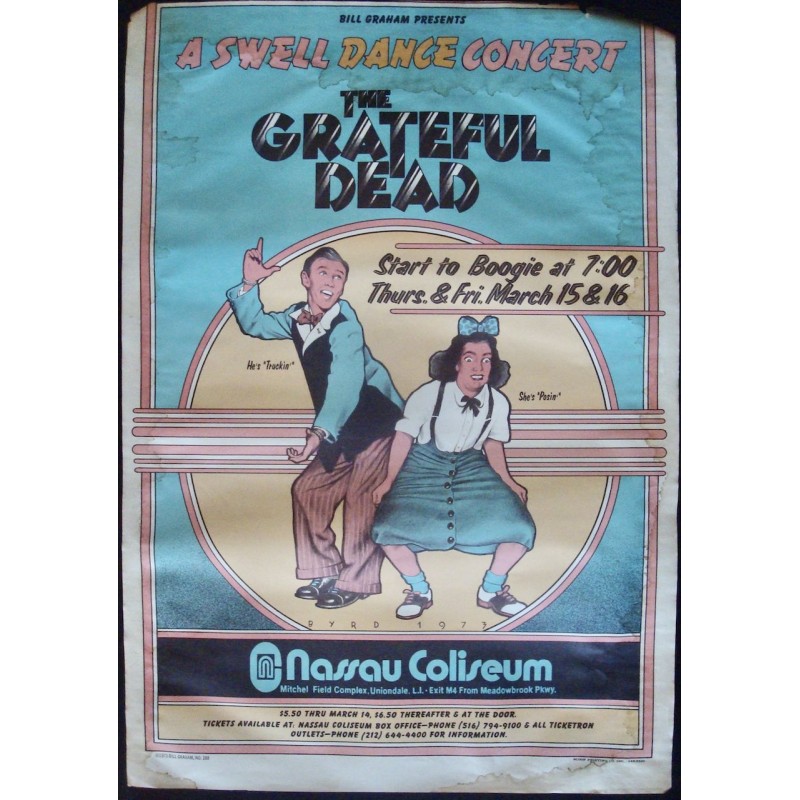 Grateful Dead: Nassau Coliseum BG 288 OP1