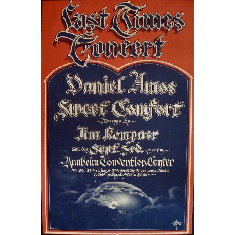 Daniel Amos Last Times Concert: Anaheim 1977