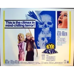 13 - Eye Of The Devil half sheet movie poster - Illustraction Gallery