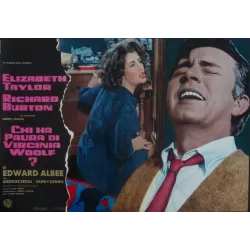 Who's Afraid Of Virginia Woolf? Italian fotobusta movie poster set - illustraction Gallery