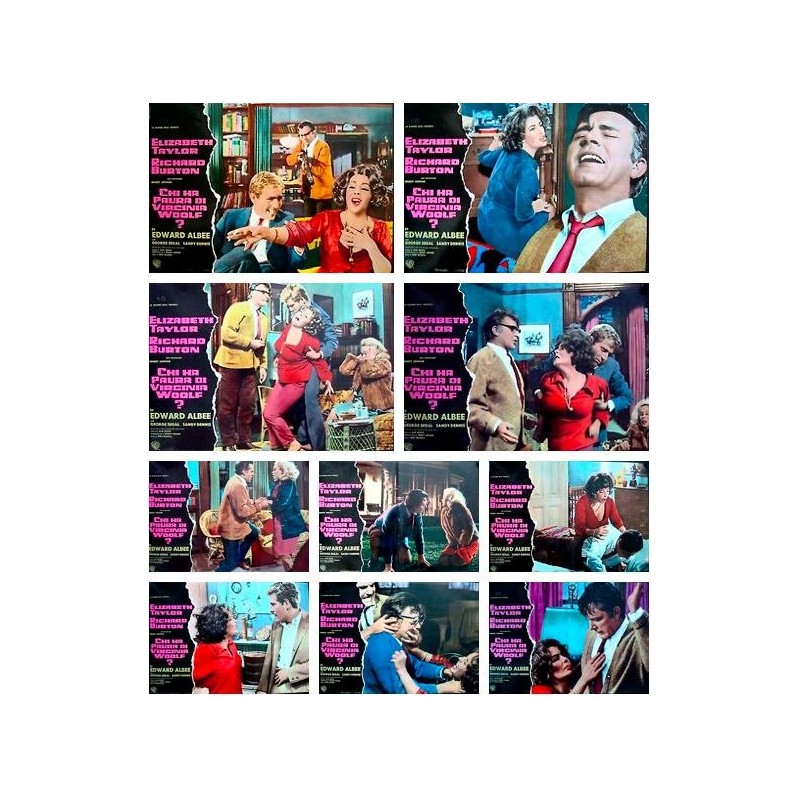 Who's Afraid Of Virginia Woolf? (Fotobusta set of 10)