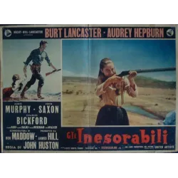 The Unforgiven Italian fotobusta movie poster - illustraction Gallery