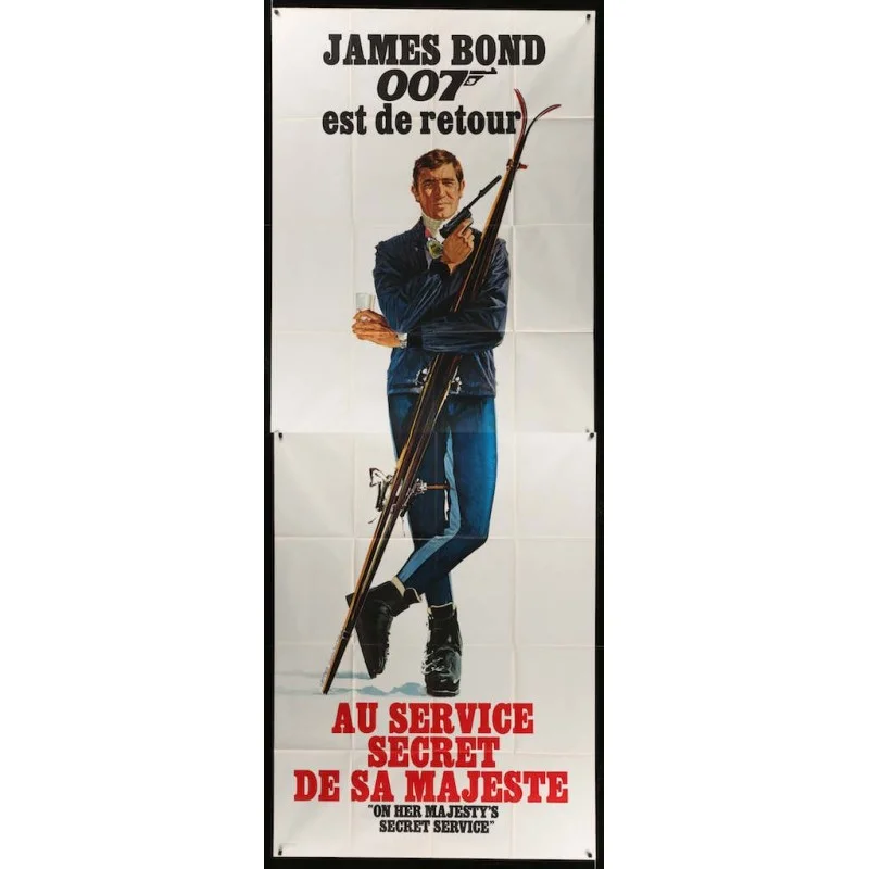 On Her Majesty's Secret Service (French 2 Panel)