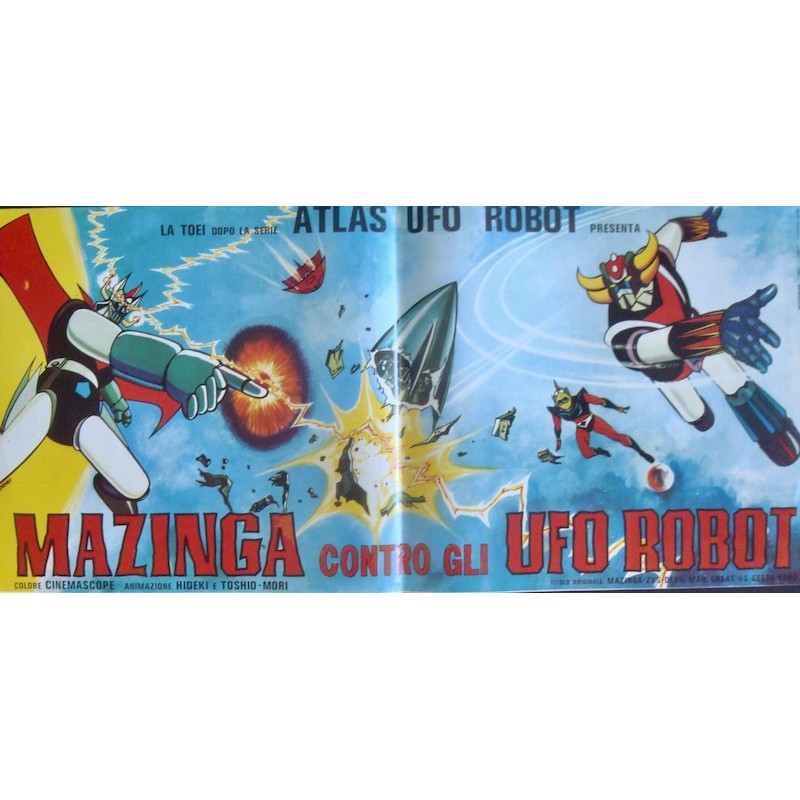 Mazinger vs UFO Robot 1978 (Locandina style A)