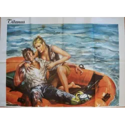 Killer Fish Italian movie poster - illustraction Gallery