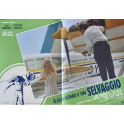 Le sauvage (Lovers Like Us) Italian fotobusta movie poster set - illustraction Gallery