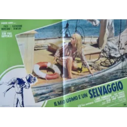 Le sauvage (Lovers Like Us) Italian fotobusta movie poster set - illustraction Gallery