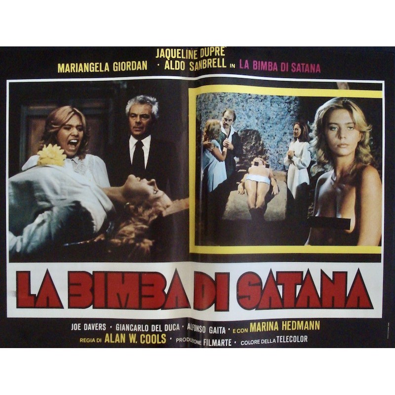 A Girl For Satan La Bimba Di Satana Italian Fotobusta Movie Poster Set Illustraction Gallery 3102