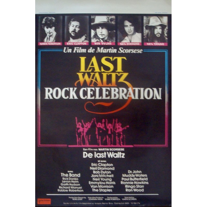 The Last Waltz Belgian Movie Poster Illustraction Gallery