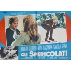 Downhill Racer Italian fotobusta movie poster set - illustraction Gallery