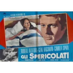 Downhill Racer Italian fotobusta movie poster set - illustraction Gallery