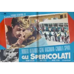 Downhill Racer Italian fotobusta movie poster set - illustraction Gallery