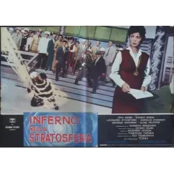 Battle In Outer Space (Uchu daisenso) Italian fotobusta movie poster set - illustraction Gallery
