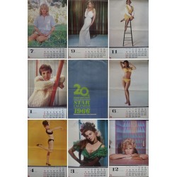 20th Century Fox 1966 Calendar (Japanese)