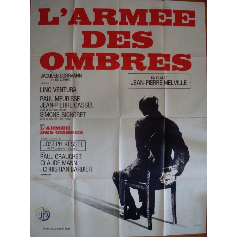 Army Of Shadows - L'armee des ombres (French Grande)