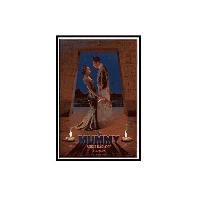 The Mummy Limited edition Mondo print by Laurent Durieux - illustraction Gallery