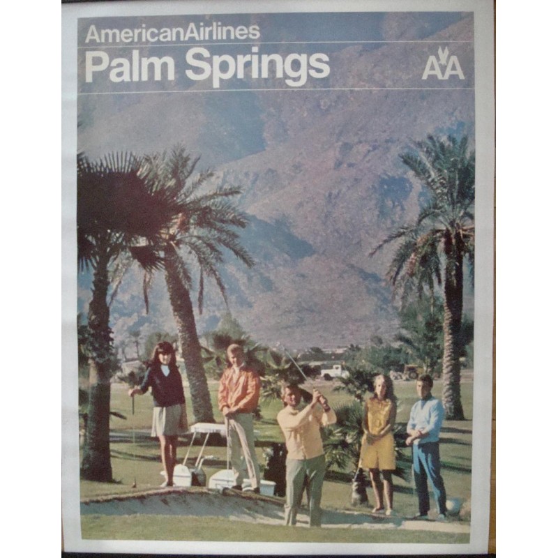 American Airlines Palm Springs (1969 - LB)