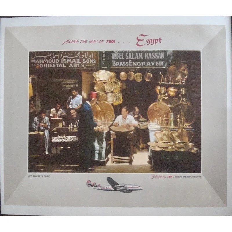 TWA Egypt Cairo (1953 - LB)