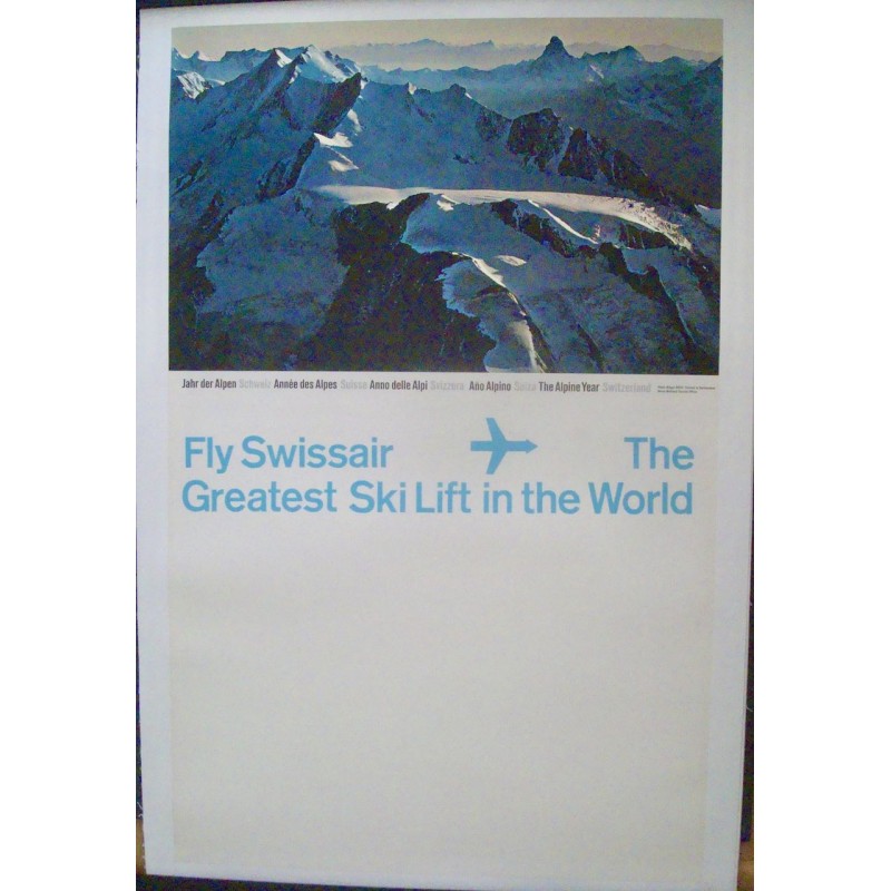 Swissair World's Greatest Ski Lift (1971 - LB)