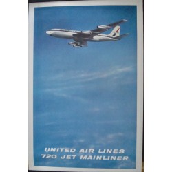 United Airlines 720 Jet Mainliner (1960 - LB)