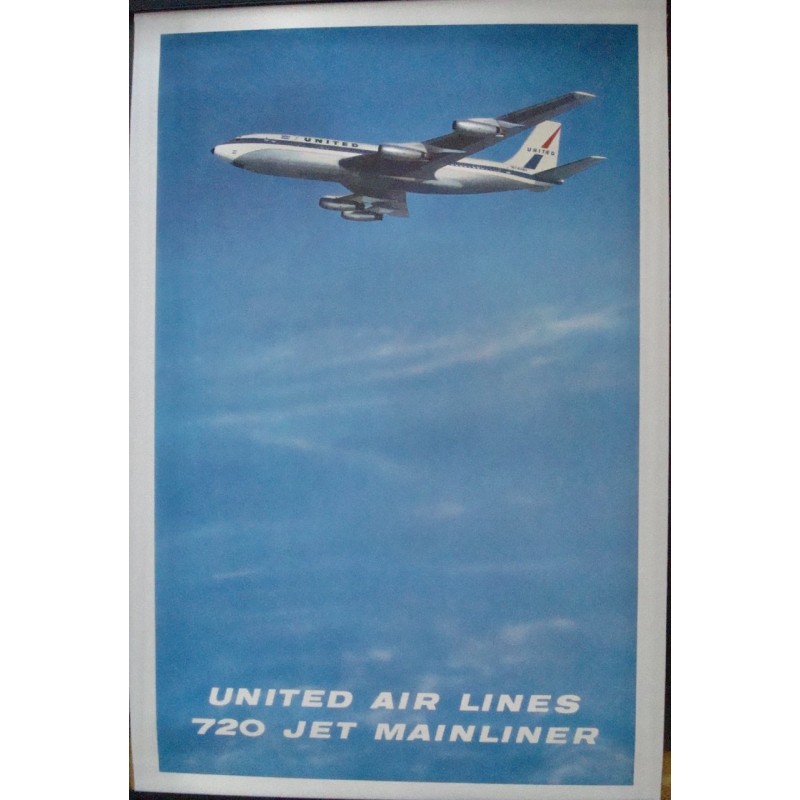 United Airlines 720 Jet Mainliner (1960 - LB)