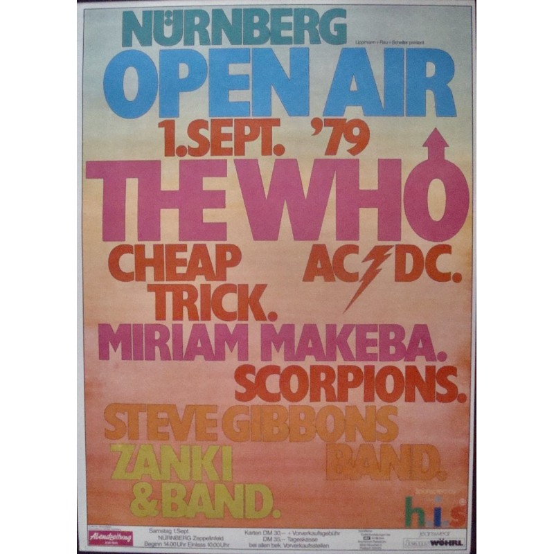 Who / AC DC: Nuremberg 1979