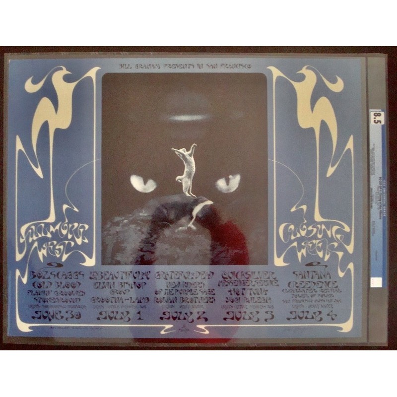 Grateful Dead: Fillmore West BG 287 OP1 (CGC)