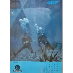 James Bond The Spy Who Loved Me Japanese Roadshow Calendar - illustraction Gallery