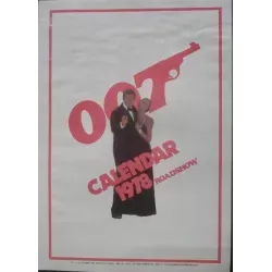 James Bond The Spy Who Loved Me Japanese Roadshow Calendar - illustraction Gallery
