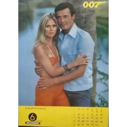James Bond The Spy Who Loved Me Japanese Roadshow Calendar - illustraction Gallery