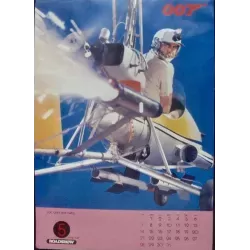 James Bond The Spy Who Loved Me Japanese Roadshow Calendar - illustraction Gallery