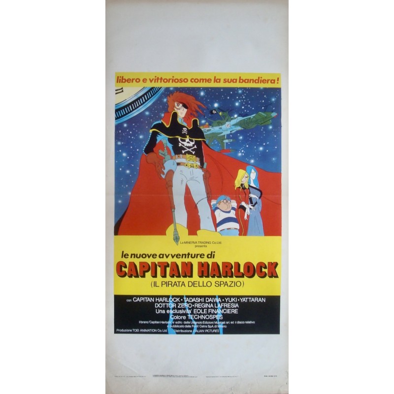 Space Pirate Captain Harlock (Locandina)
