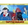 Space Pirate Captain Harlock Italian fotobusta movie poster set - illustraction Gallery