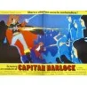Space Pirate Captain Harlock Italian fotobusta movie poster set - illustraction Gallery
