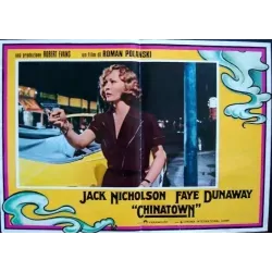 Chinatown Italian fotobusta movie poster - illustraction Gallery