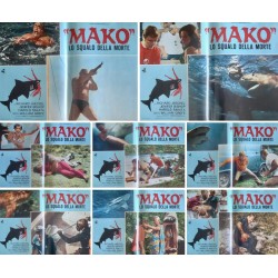 Mako The Jaws Of Death (Fotobusta set of 8)