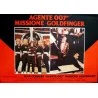 James Bond Goldfinger Italian fotobusta movie poster - illustraction Gallery