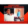 James Bond Goldfinger Italian fotobusta movie poster - illustraction Gallery